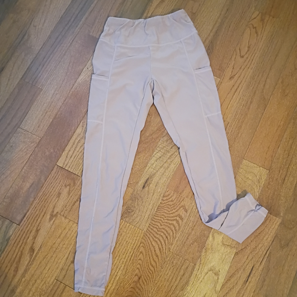 Planet Gold Women's Light Pink Leggings